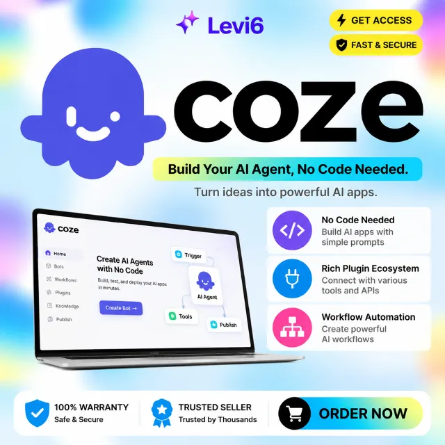 Премиум-подписка Coze ai 1 месяц/3 дня