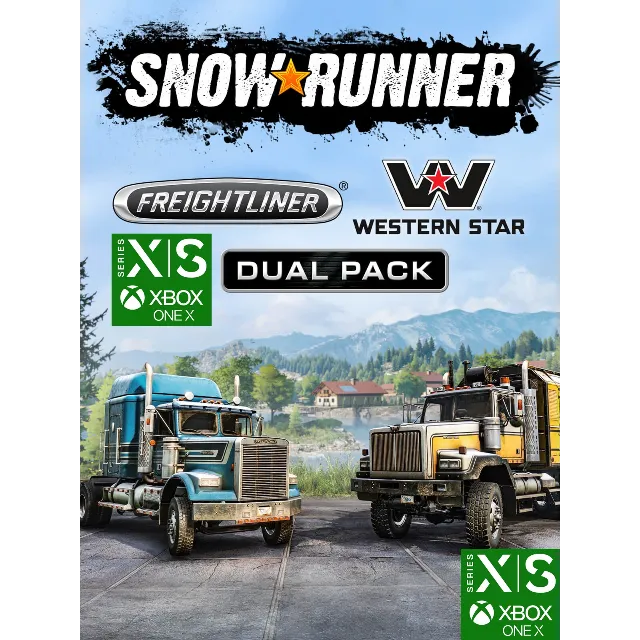 ✅ SnowRunner - Freightliner &amp; Western Star Dual Pack XBOX ONE SERIES X|S Ключ
