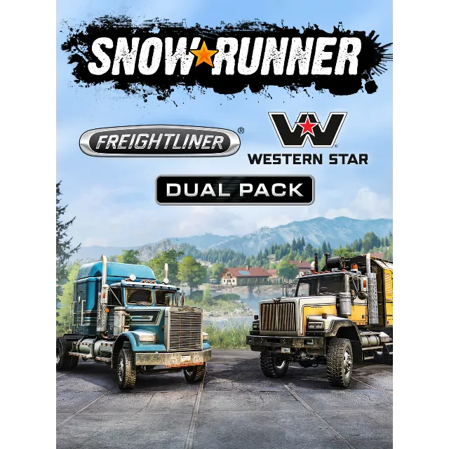 ✅ SnowRunner – Freightliner and Western Star Dual Pack PC Windows Ключ