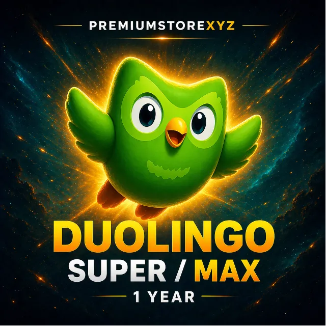 🦉 DUOLINGO SUPER / MAX 1 ГОД ПОДПИСКИ НА ВАШ АККАУНТ