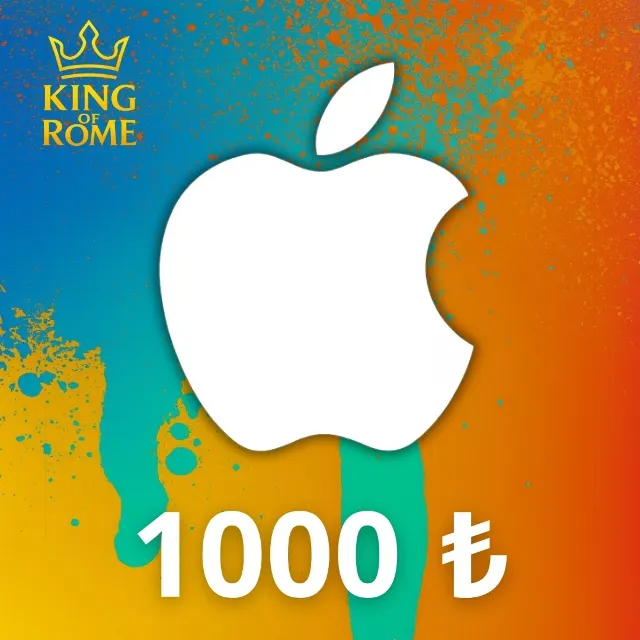 App Store &amp; iTunes Турция (1000 ₺) Подарочная карта | 24/7 Автодоставка