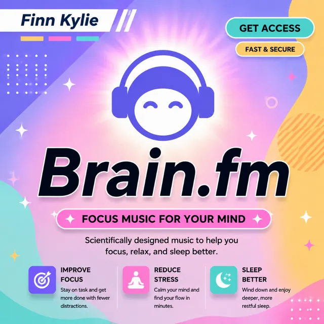 Премиум-подписка Brain.fm на 14 дней