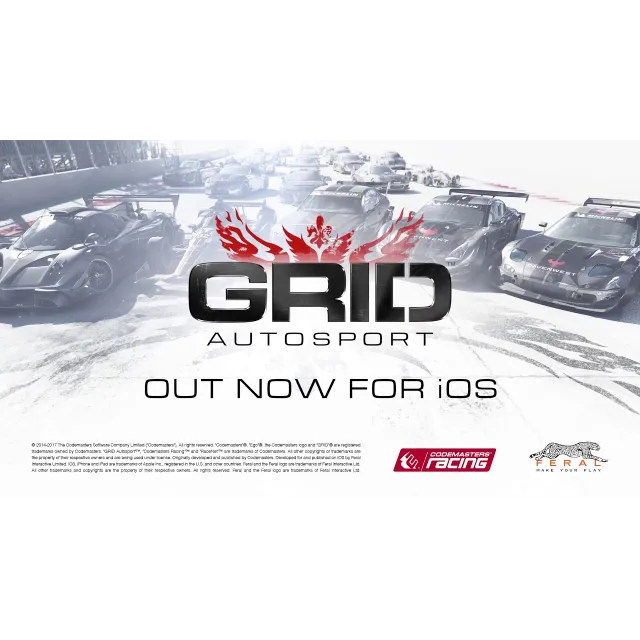 GRID Autosport iPhone ios iPad Appstore АВТОДОСТАВКА