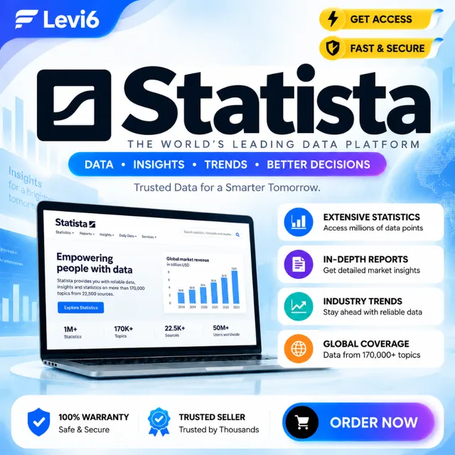 Доступ к Statista Доступ на 1 месяц