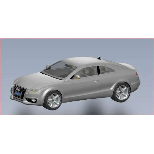 Audi A5 3D модель (SLDASM) — сборка для SolidWorks