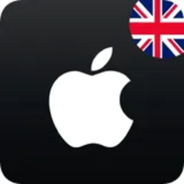 ⚽⚽ ITUNES ВЕЛИКОБРИТАНИЯ 100 GPB UK КАРТА АВТОВЫДАЧА