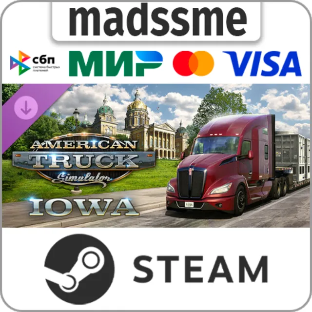 American Truck Simulator - Iowa * RU/KZ/СНГ/TR/AR * DLC
