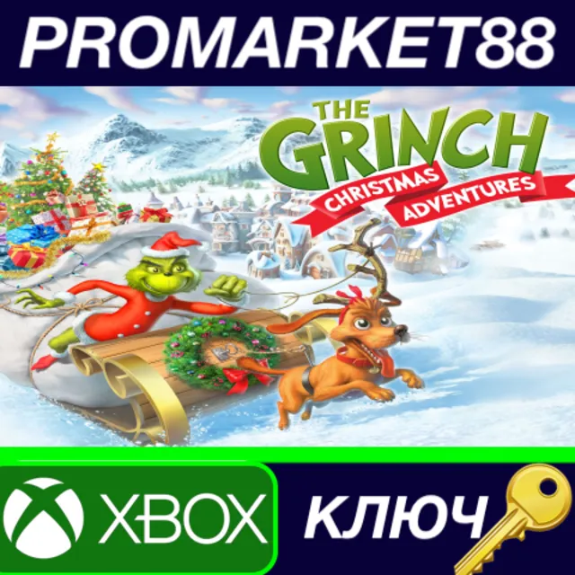 ⭐ The Grinch: Christmas Adventures XBOX One / Xbox Seri
