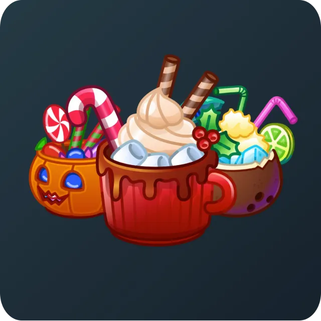 🎁Случайный коллекционный подарок Holiday Drink