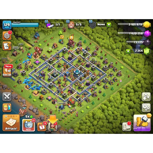 TH 13 Clash of Clans Аккаунт Продается