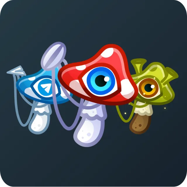 🎁Случайный коллекционный подарок Spy Agaric