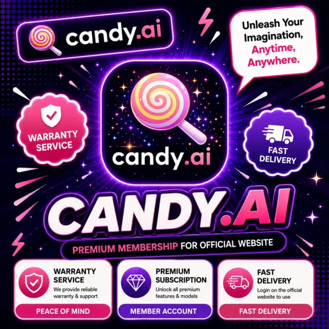 Candy ai Premium plus (100 токенов)Подписка 1Месяц丨Candy.ai