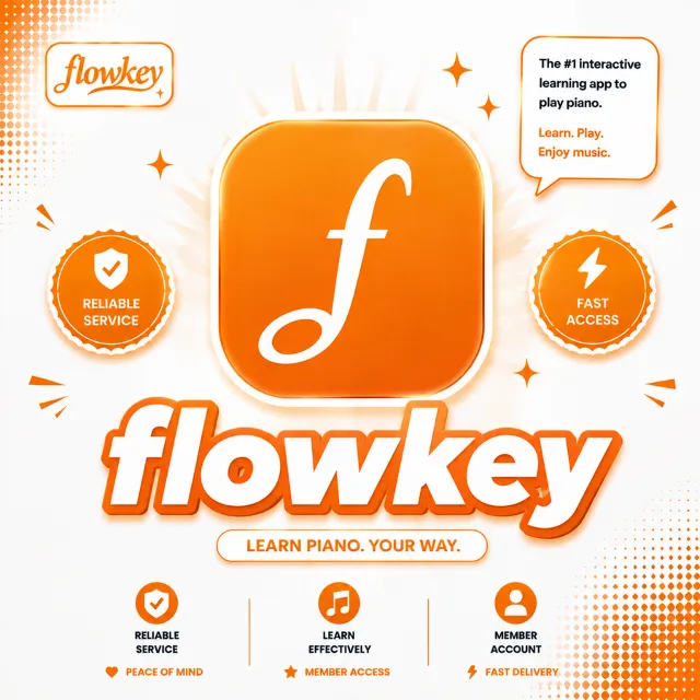 Подписка FLOWKEY PREMIUM на ваш аккаунт от 1 до 12 месяцев