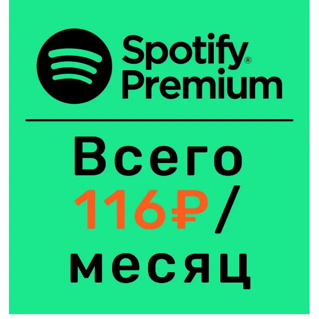 ☑️ 12 Мecяцев Spotify Premium. Подарочный код. АВТО ☑️