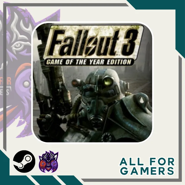 ❇️Fallout 3 Standard/GOTY КЛЮЧ Steam РУ/СНГ💫 + ПОДАРОК