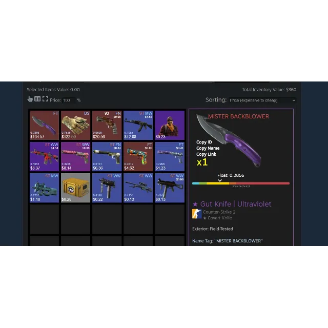 ✅CS2 ⭐СКИНЫ⭐ НОЖ + ПЕРЧАТКИ С ИНВЕНТАРЕМ ОТ 360$⭐FACEIT