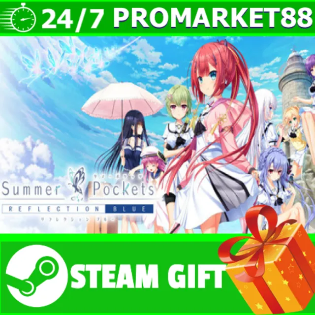 ⭐️ВСЕ СТРАНЫ+РОССИЯ⭐️ Summer Pockets REFLECTION BLUE