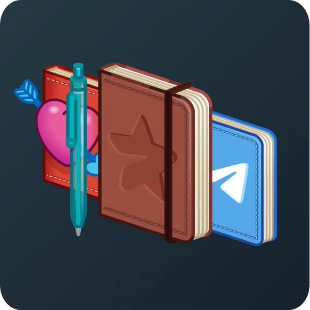 🎁Случайный коллекционный подарок Star Notepad