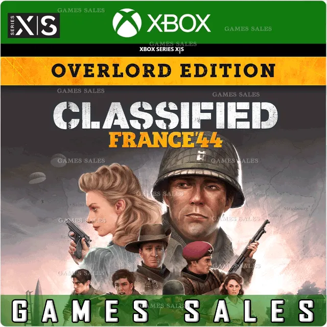 ✅CLASSIFIED: FRANCE '44 - OVERLORD EDITION❤️XBOX🔑КЛЮЧ