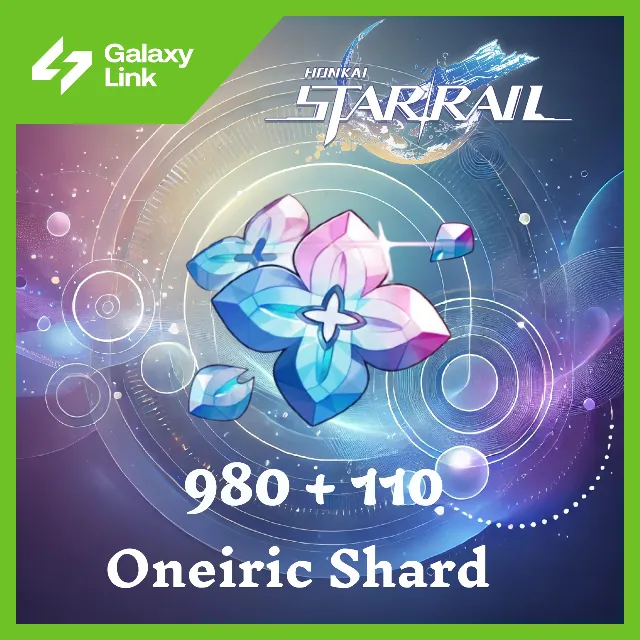 Honkai Star Rail - 980 +110 Oneiric Shard - Ключ