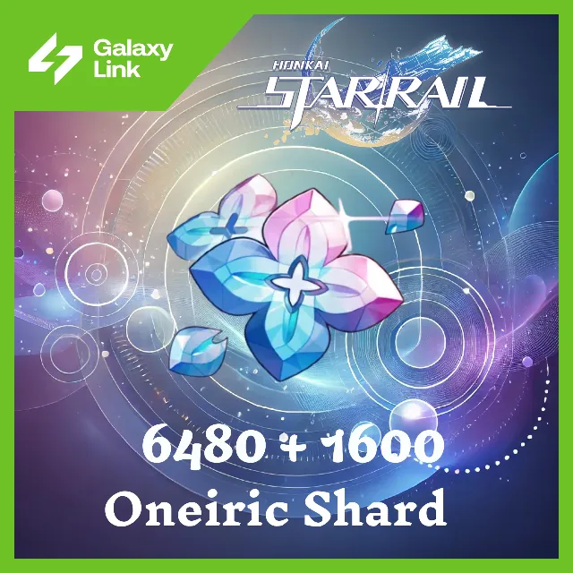 Honkai Star Rail - 6480 + 1600 Oneiric Shard - Ключ