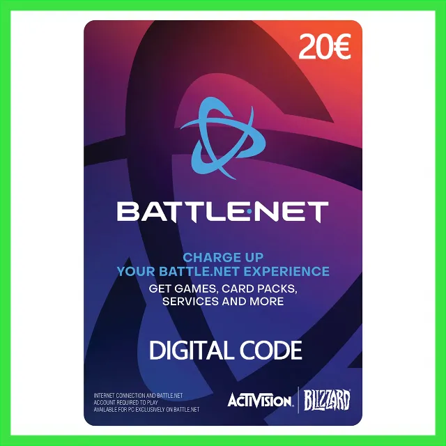 ✅Battle.net Gift Card [20 EUR]