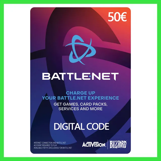 Battle.net Gift Card [50 EUR]