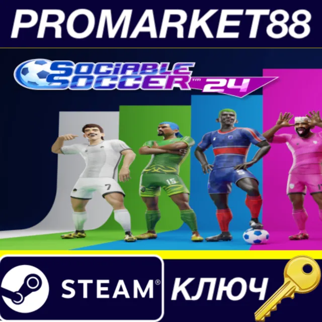 ⭐ Sociable Soccer 24 EU Steam КЛЮЧ 🔑 ЕВРОПА