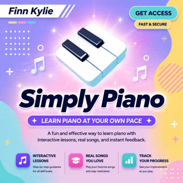 Подписка Simply Piano Premium на 12 месяцев на ваш аккаунт 丨SimplyPiano