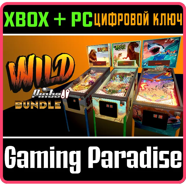 WILD PINBALL BUNDLE XBOX + PC (WIN) КЛЮЧ/КОД