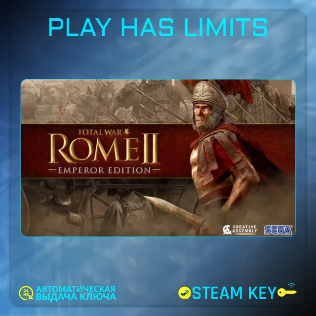 🔑Total War: ROME II - Spartan Edition Global + РФ