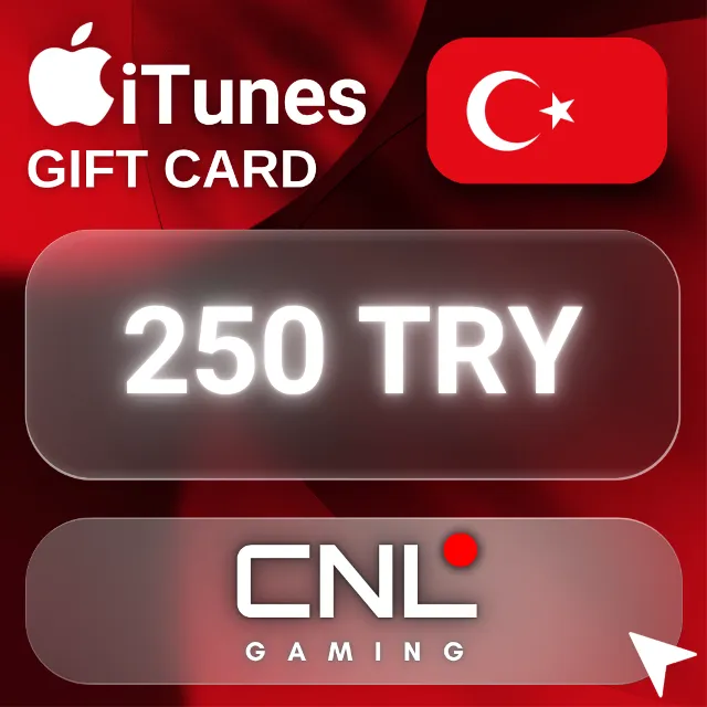 24/7 АВТО | Apple &amp; iTunes 250 TRY (подарочная карта)