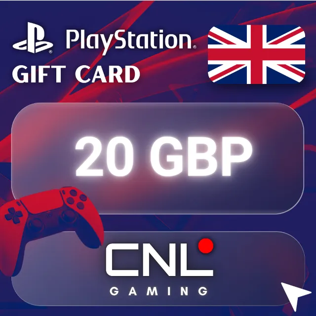 24/7 АВТО | PlayStation 20 GBP (подарочная карта)