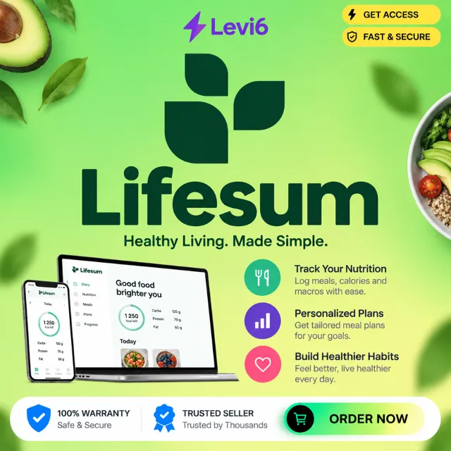LifeSum Premium | 1-12 месяцев до вашего аккаунта