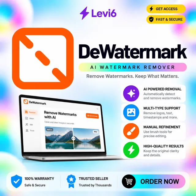 Подписка Dewatermark Pro на 30 дней