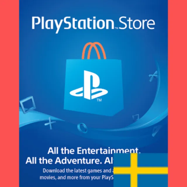 PLAYSTATION SE 500 SEK КАРТА ПОПОЛНЕНИЯ ШВЕЦИЯ КОД