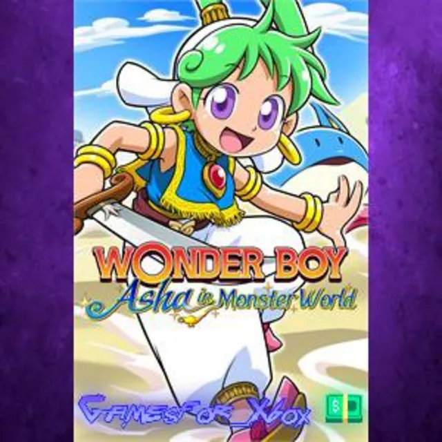 ☀️WONDER BOY ASHA in Monster World XBOX