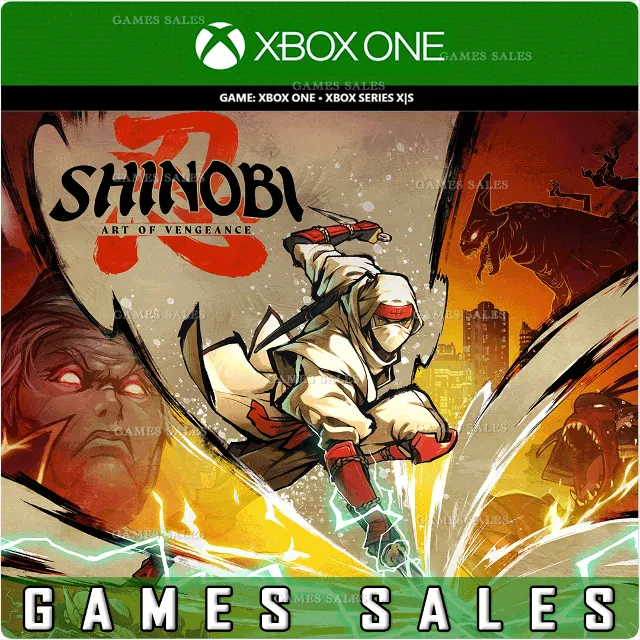 ✅❤️SHINOBI: ART OF VENGEANCE❤️XBOX ONE|XS🔑КЛЮЧ✅