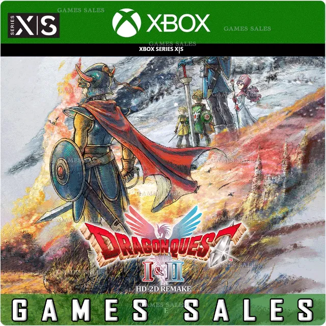 ✅❤️DRAGON QUEST I &amp; II HD-2D REMAKE❤️XBOX|XS+PC🔑КЛЮЧ✅