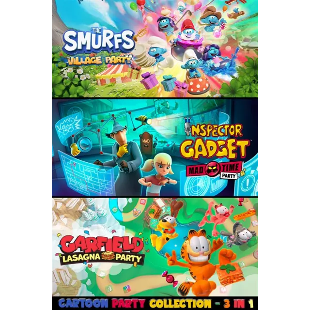 ✅ Cartoon Party Collection - 3 in 1 Xbox активация