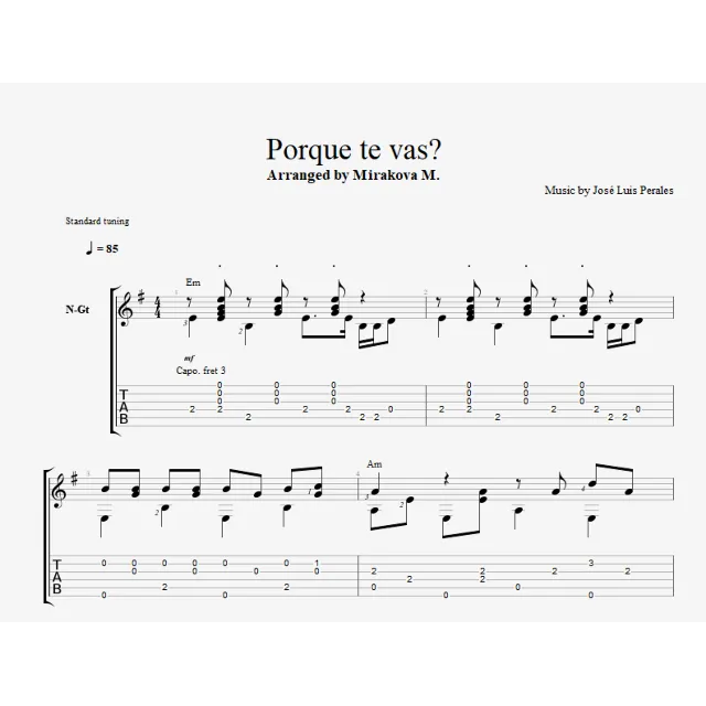 Porque Te Vas (В последний раз)