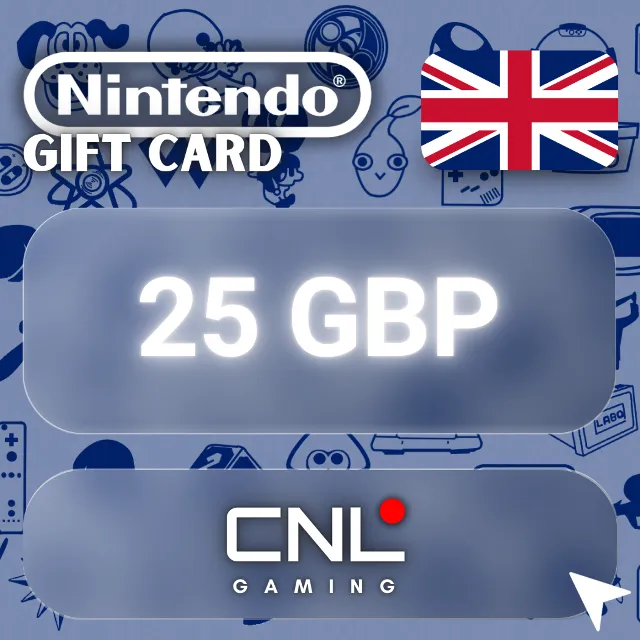 24/7 АВТО | Nintendo eShop 25 фунтов стерлингов (подаро