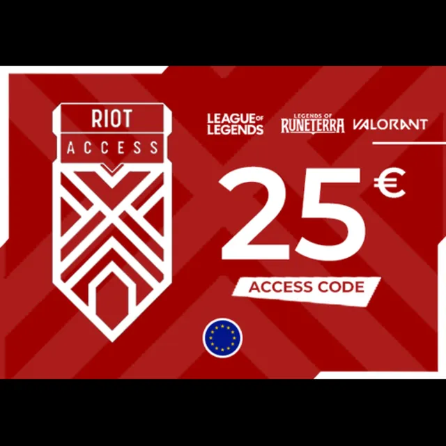 💎Riot Access Code 25 EUR💎Ключ Европа🇪🇺Автовыдача🌟