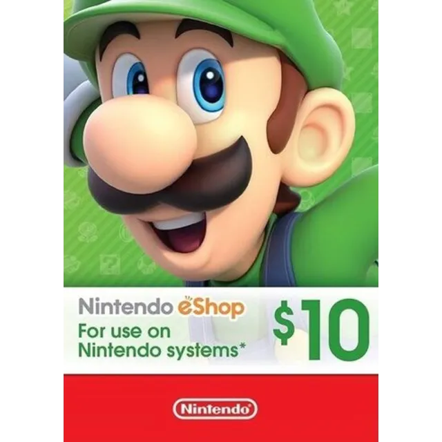 🍄Nintendo eShop💳Card 10 USD🍄Ключ карта🍄Нинтендо⚡США