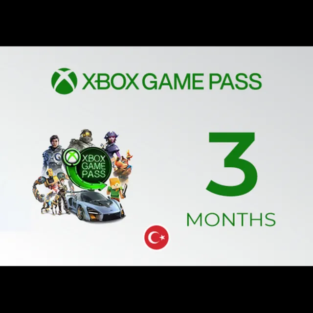 Xbox Game Pass Ultimate – 3 Month Subscription (Xbox On