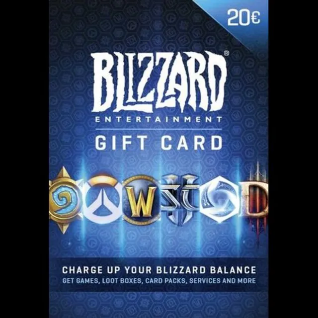 Battle.net Gift Card 20 EUR Battle.net Key EUROPE