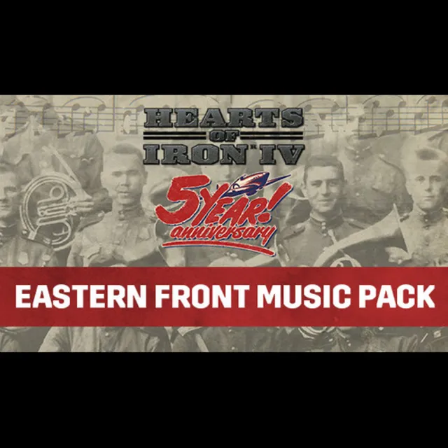 Hearts of Iron IV Eastern Front Music Pack (DLC) Steam