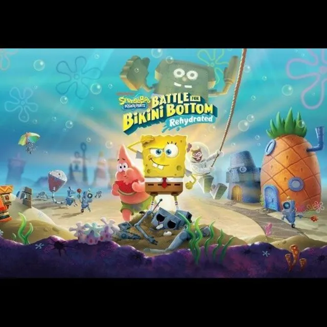 SpongeBob SquarePants Battle for Bikini Bottom Key XBOX