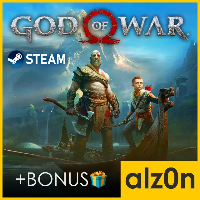 ・God of War + ПОДАРОК・STEAM・
