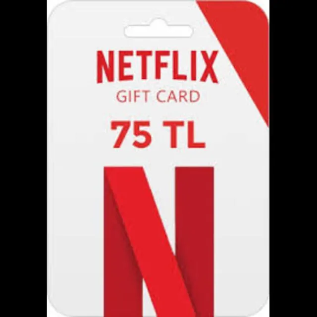 Netflix Gift Card 75 TL Key TURKEY
